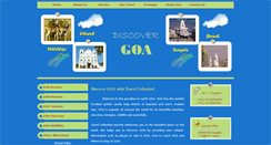 Desktop Screenshot of discovergoahotels.com