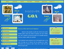 Tablet Screenshot of discovergoahotels.com